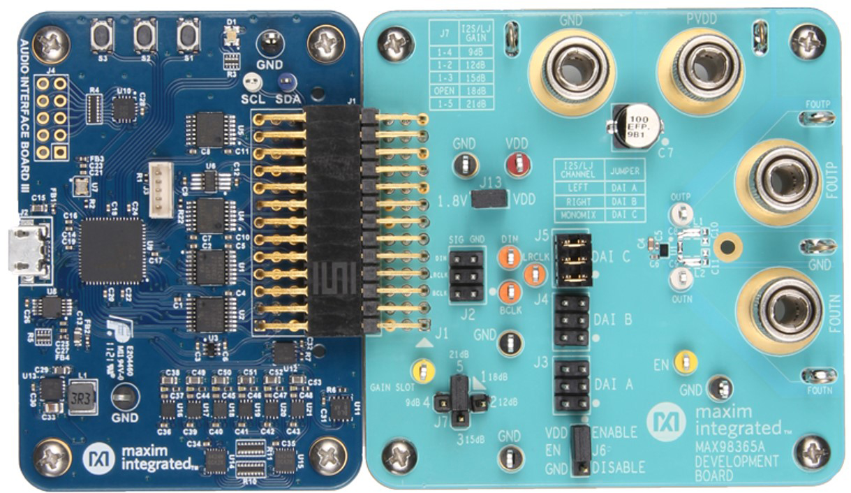 MAX98365アンプ - Analog Devices | DigiKey